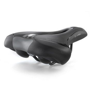 Седло велосипедное Selle Monte Grappa Lyra, черное LI_SMG-62505 фото