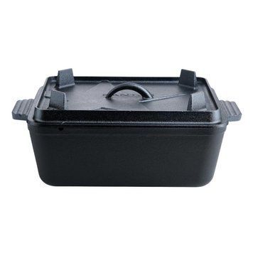 Чавунний казан-форма для хліба SANTOS K8 з кришкою 5,5л, 34 х 24 см 899447 GR_011555 фото