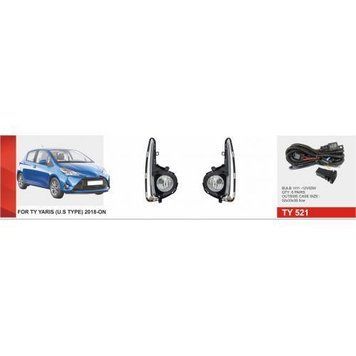 Фары доп.модель Toyota Yaris 2018-20/TY-521A/H11-12V55W/эл.проводка (TY-521A) OL_00000049144 фото