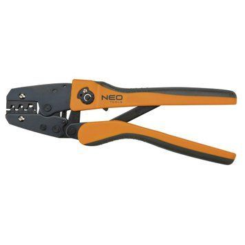 Клещи обжимные Neo Tools, для неизолированных наконечников 0.25-4мм кв., 250мм RC_01-502 фото