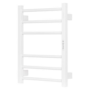 ARDESTO Полотенцесушитель электрический Square-TR K, 570х430х80мм, таймер-регулятор, сталь, белый матовый RC_6.1.0700.06.WM фото
