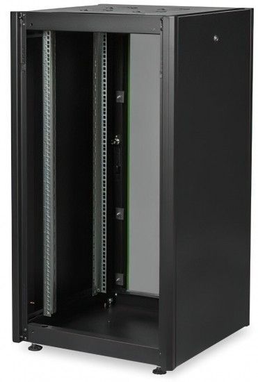 Шкаф DIGITUS 19", 22U, 600x600 мм, Network Dynamic Basic, черный RC_DN-1922U-6/6-DB фото