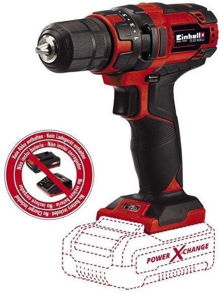 Дриль акумуляторна Einhell TC-CD 18/35 Li - Solo (4513927) (без акумулятору і ЗУ) RC_4513927 фото