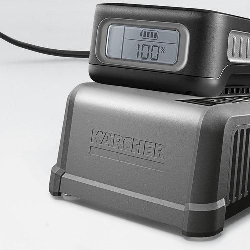 Швидкозарядний пристрій Karcher Battery Power+ 36/60, 36В, Вага: 0.933 кг RC_2.445-045.0 фото