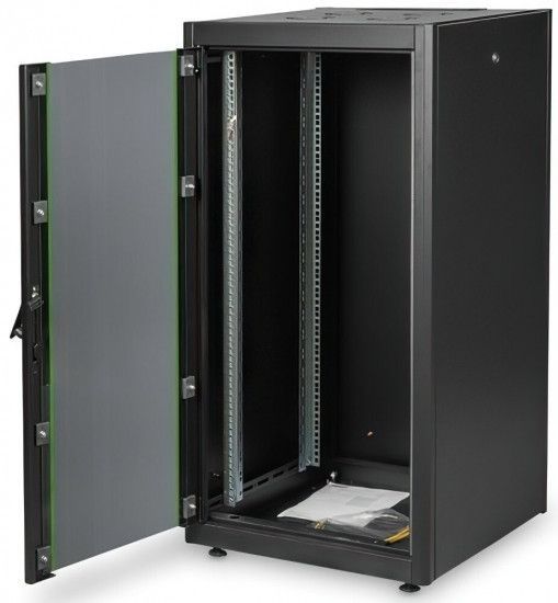 Шкаф DIGITUS 19", 22U, 600x600 мм, Network Dynamic Basic, черный RC_DN-1922U-6/6-DB фото