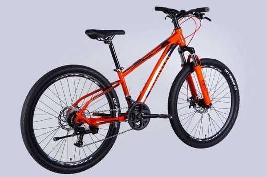 Велосипед ST 29" Discovery TREK DD FR рама-16" оранжевый 2025 VT_OPS-SP-29-072 фото