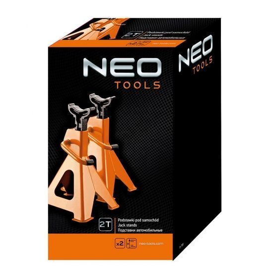 Опора під автомобіль Neo Tools, 2т, 278-423мм, 2шт RC_11-751 фото