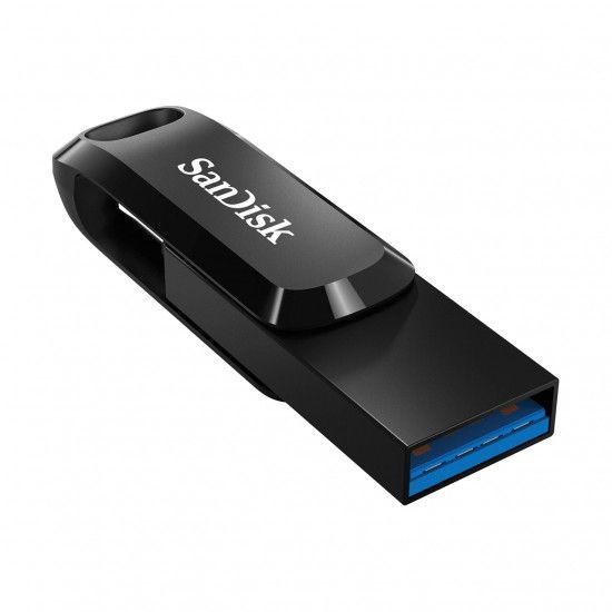 Накопитель SanDisk 256GB USB 3.1 Type-A + Type-C Ultra Dual Drive Go RC_SDDDC3-256G-G46 фото