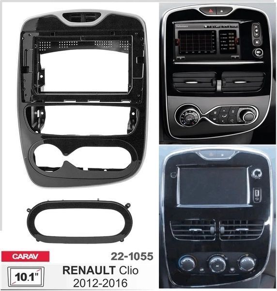 Переходная рамка Renault Clio Carav 22-1055 AV_22-1055 фото