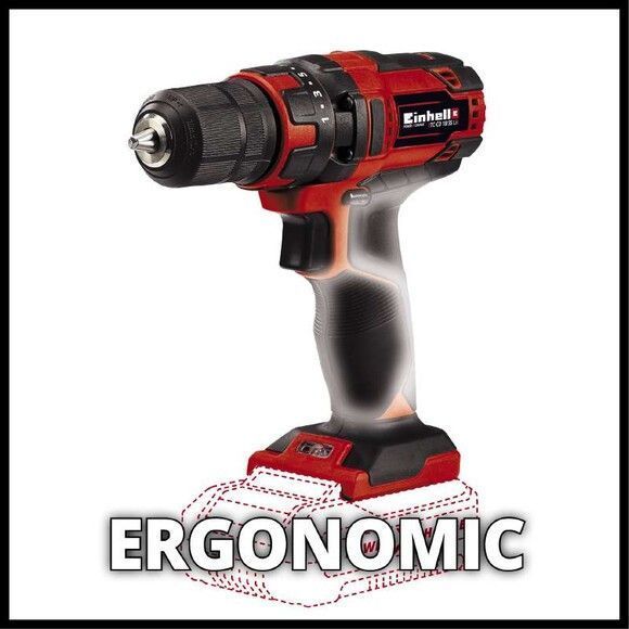 Дриль акумуляторна Einhell TC-CD 18/35 Li - Solo (4513927) (без акумулятору і ЗУ) RC_4513927 фото