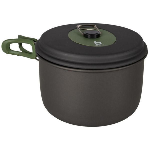 Набір посуду Bo-Camp Explorer 3 Pieces Hard Anodized Grey/Green (2200239) DS_DAS302732 фото