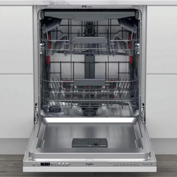 Посудомоечная машина Whirlpool встроенная, 14компл., A+++, 60см, дисплей, инвертор, 3й корзина, белая RC_WIC3C33PFE фото