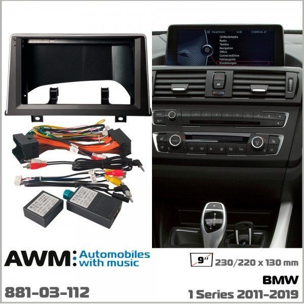 Перехідна рамка BMW 1 Series AWM 881-03-112 AV_881-03-112 фото