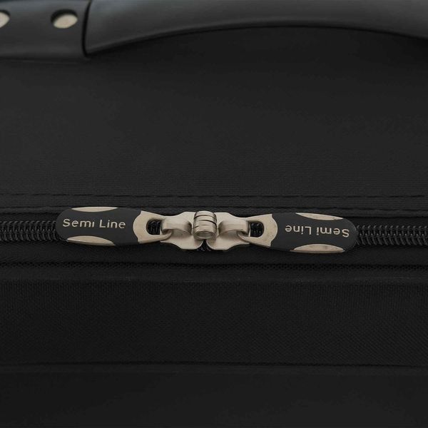 Чемодан Semi Line 20" (S) Black (T5656-1) DS_DAS302629 фото