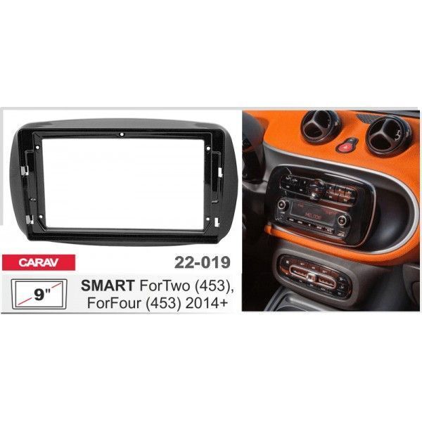 Перехідна рамка Smart ForTwo, ForFour Carav 22-019 AV_22-019 фото