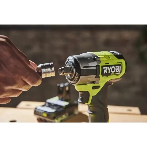 Безщітковий ударний гайковерт Ryobi RIW18C-0 ONE+ (без акумулятору та зарядного пристрою) HY_5133005898 фото