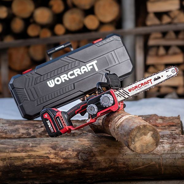 Акумуляторна безщіткова пила ланцюгова WORCRAFT CGC-S20LiBD WM_13319 фото
