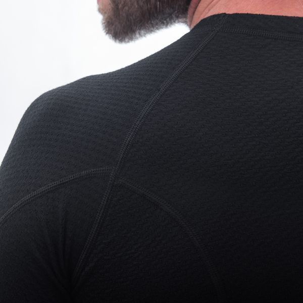 Термофутболка чоловіча Sensor Merino DF LS black 15100021, SM11M-black-XXXL TM_SM11M-black-S фото