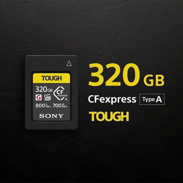 Карта памяти Sony CFexpress Type A 320GB R800/W700 Tough RC_CEAG320T.SYM фото