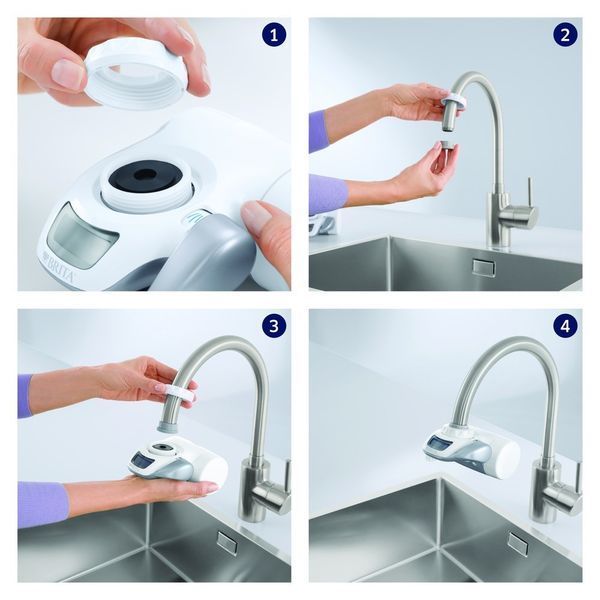 Brita Фільтр проточний ON TAP V System, 4 щаблі фільтрації, монтаж на кран. RC_1052068 фото