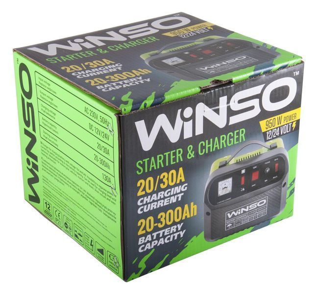 Зарядное устройство АКБ Winso 12/24V, 20/30А LI_139600 фото