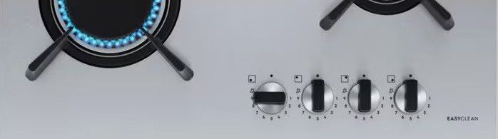Electrolux Варильна поверхня газова, 60см, чавун, нерж RC_KGU643723Z фото