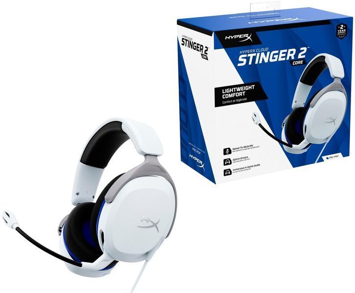 Гарнітура Cloud Stinger 2 Core PS White 6H9B5AA HyperX RC_6H9B5AA фото