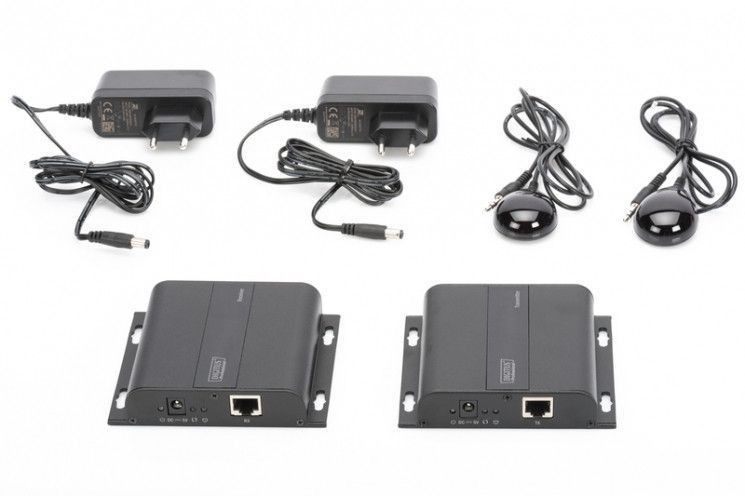 Кабель Digitus HDMI UHD 4K over UTP set, 120 m RC_DS-55122 фото