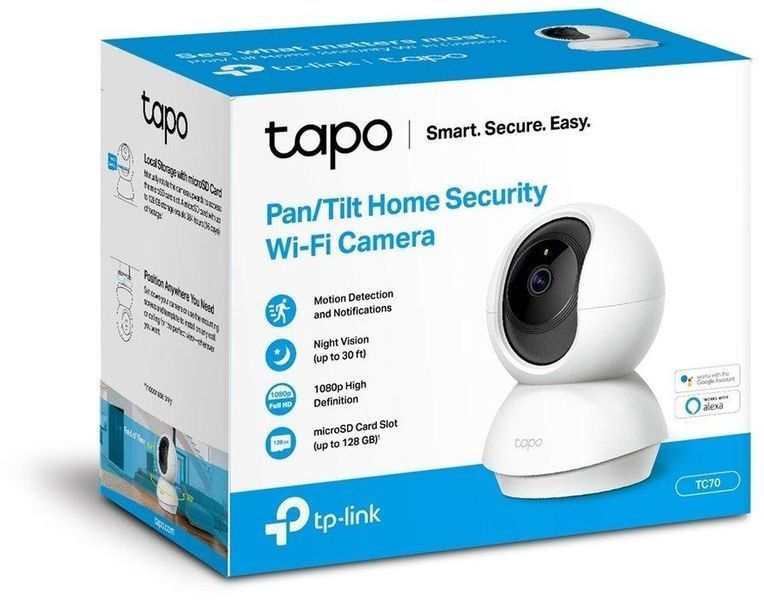 IP-камера TP-LINK TC70 FHD N300 microSD motion detection RC_TC70 фото