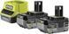 Набір акумулятора та зарядного пристрою ONE+ RC18120-240X 18В 2х4А&middot;год ЗУ 2А Ryobi RC_5133005092 фото 1