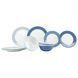 Сервіз столовий Gimex Tableware Colour 12 Pieces 4 Person Sky (6910121) DS_DAS302007 фото 1