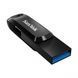 Накопитель SanDisk 256GB USB 3.1 Type-A + Type-C Ultra Dual Drive Go RC_SDDDC3-256G-G46 фото 4