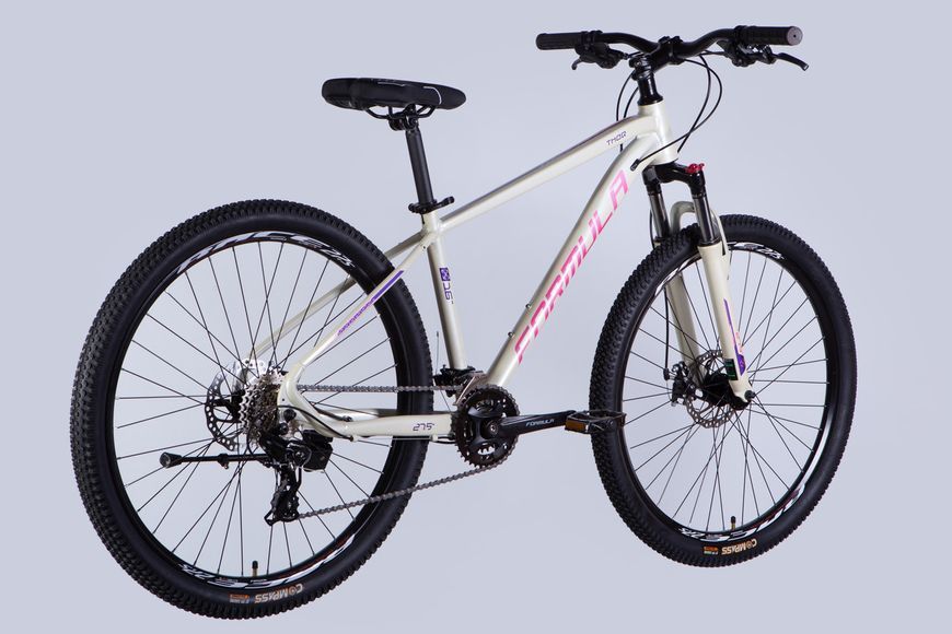 Велосипед AL 27.5" Formula THOR DD CS рама-16" біло-рожевий 2025 VT_OPS-FR-27.5-268 фото