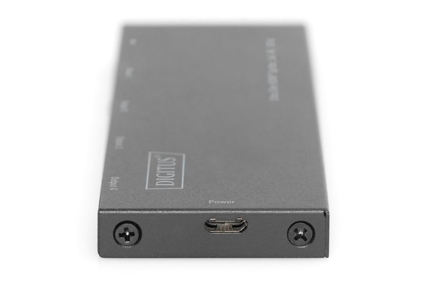 Digitus Відеоспліттер HDMI (INx1 - OUTx4), 4K, Ultra Slim RC_DS-45323 фото