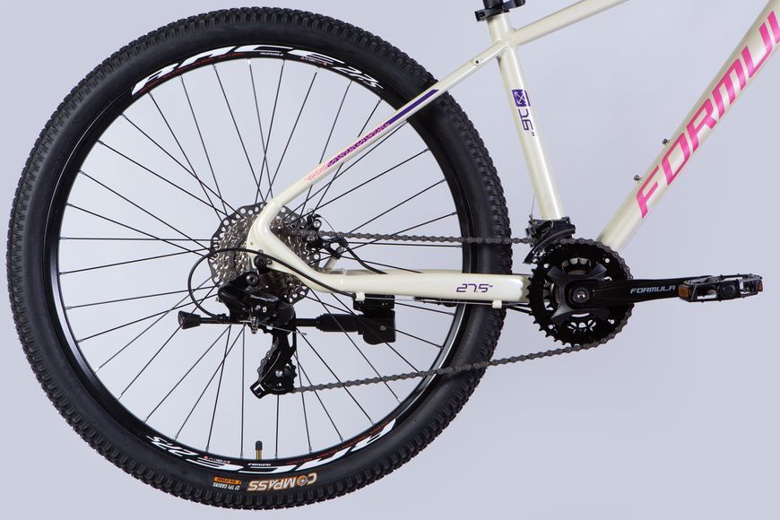 Велосипед AL 27.5" Formula THOR DD CS рама-16" біло-рожевий 2025 VT_OPS-FR-27.5-268 фото