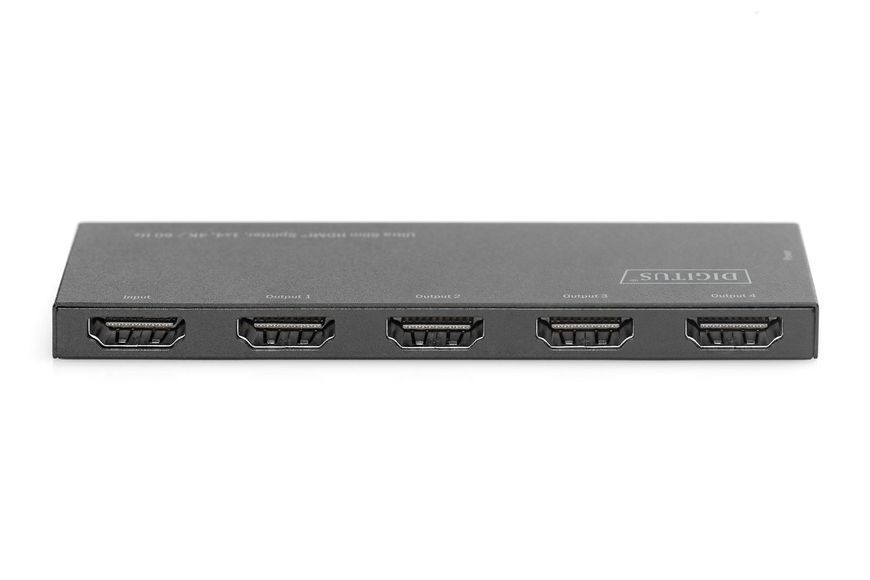 Digitus Відеоспліттер HDMI (INx1 - OUTx4), 4K, Ultra Slim RC_DS-45323 фото