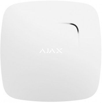 Датчик диму і чадного газу Ajax FireProtect Plus, Jeweler, бездротовий, білий RC_5637 фото