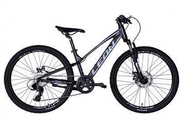 Велосипед AL 26" Leon SUPER JUNIOR DD CS рама-13" чорний 2025 VT_OPS-LN-26-109 фото