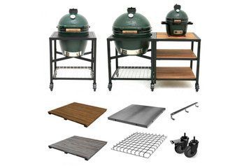 Стіл з отвором для гриля L Big Green Egg 120212 GR_005781 фото