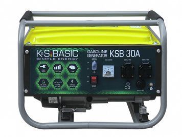 Генератор бензиновий Konner&Sohnen BASIC KSB 30A, 230В, 2.8кВт, ручний стартер, 36.2кг RC_KSB30A фото