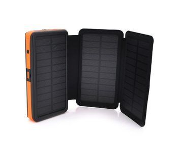 Повербанк 20000 mAh Solar RH-20000N6W Wireless charger Type-C/PD/QC3 0 ударозащищенный прорезиненный U_20178 фото