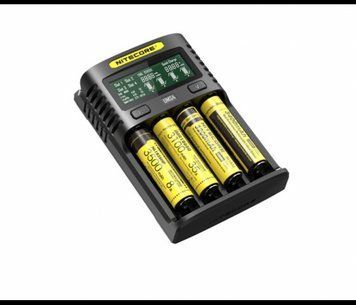 Зарядний пристрій універсальний Nitecore Digicharger UM4 4 канали LCD дисплей підтримує Li-ion Ni-MH і U_11434 фото