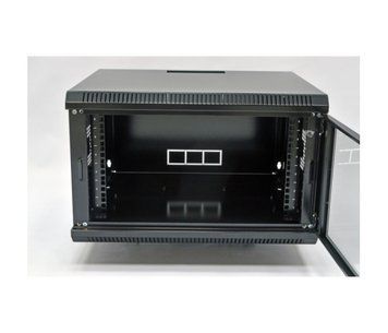 Шафа Voltronic 6U, 600х500х373 мм (Ш*Г*В), акрилове скло, чорна U_04839 фото