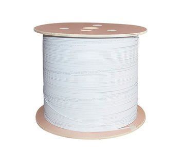 Кабель волоконно-оптичний PiPo FTTH 1-волоконний GJXH-1B6, плоский з допустимим зусиллям, що розтягує, 0,3 кН, бухта 2км U_04186 фото
