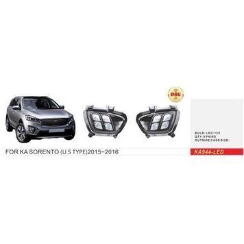 Фары доп.модель KIA Sorento/2016-18/KA-944-LED/U.S TYPE/DRL (KA-944-LED-WO) OL_00000060021 фото