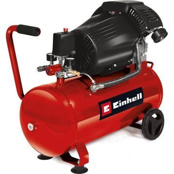 Компресор повітряний Einhell TC-AC 420/50/10 V, 2200Вт, 50л, 420л/хв, 10бар, 2 циліндри (V-подібний), 42кг RC_4010495 фото