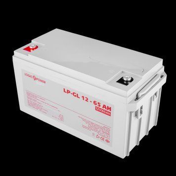 Акумулятор гелевий LP-GL 12V - 65 Ah Silver LP_2322 фото