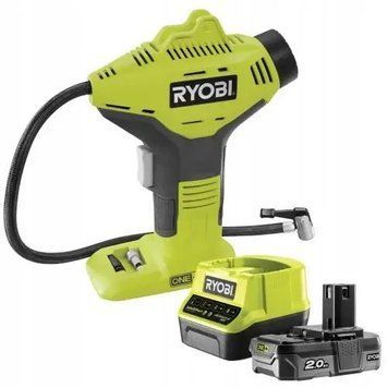 Компрессор аккумуляторный Ryobi R18PI-120GJ (АКБ 18 В / 2.0 Ач и зарядное) HY_090115521 фото