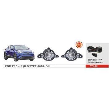 Фары доп.модель Toyota C-HR 2018-/U.S TYPE/TY-106/H11-12V55W/эл.проводка (TY-106) OL_50648 фото