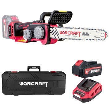 Акумуляторна безщіткова пила ланцюгова WORCRAFT CGC-S20LiBDM WM_13320 фото